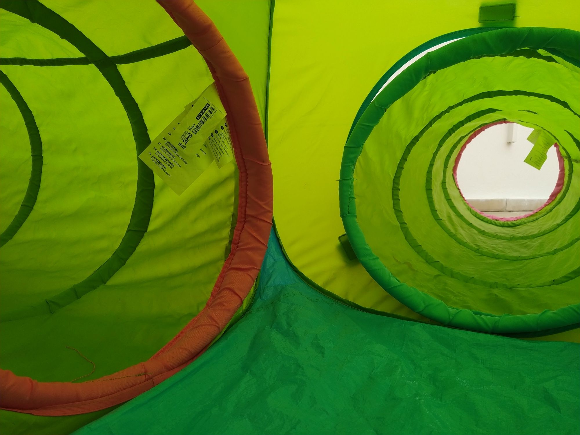 Tenda com túnel IKEA criança bebé casa apartamento quarto vivenda carr