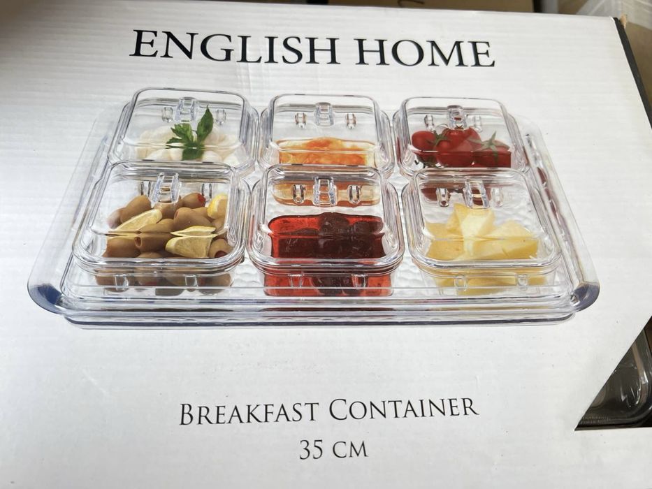 Ємність для зберігання 35 см 6 шт EnglishHome все для кейтеринга