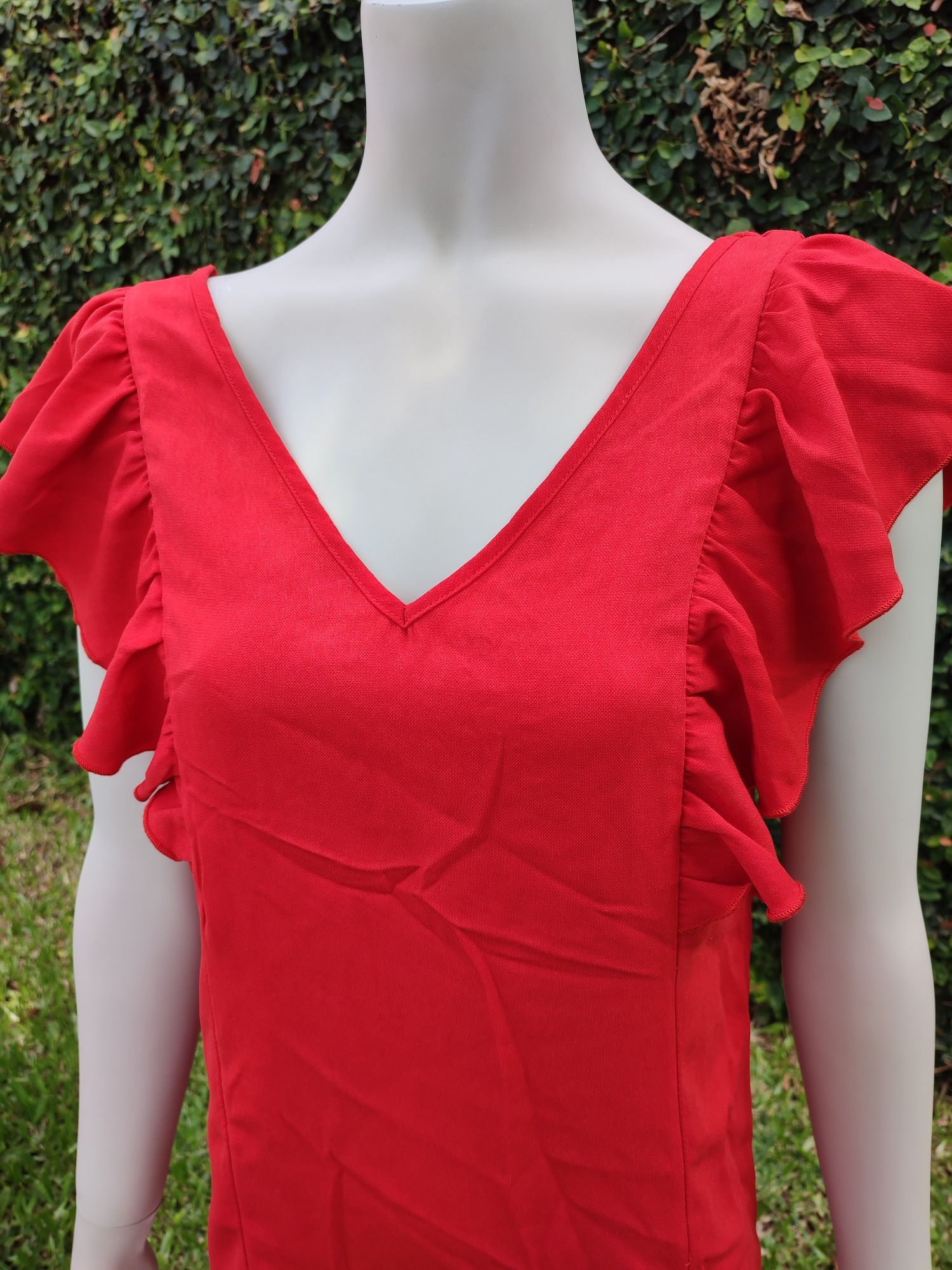 Vestido Vermelho Easy Wear