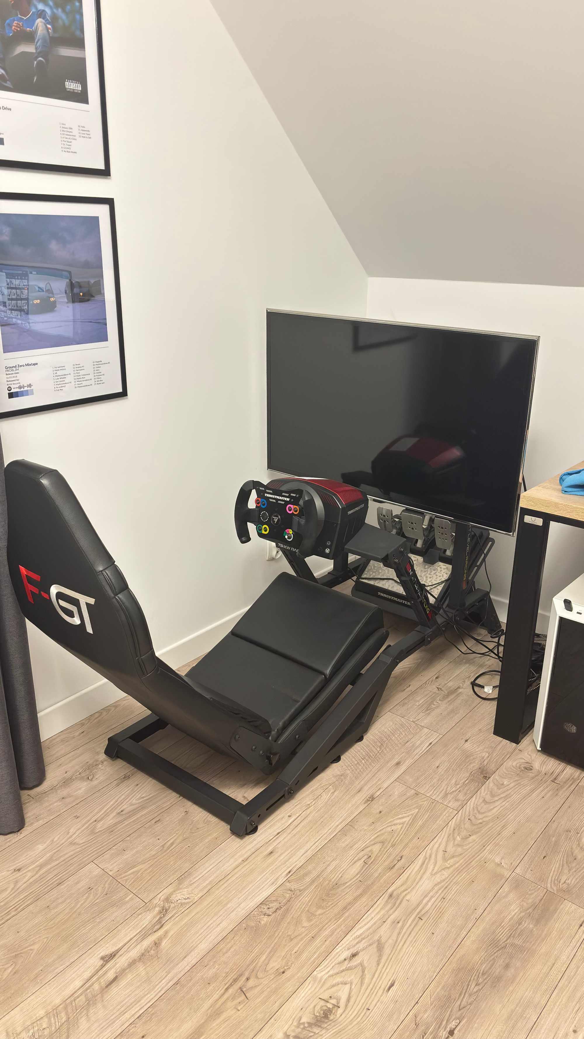 Zestaw SimRacingowy, TS-XW BASE, Kierownica F1, NEXT LEVEL RACING F-GT