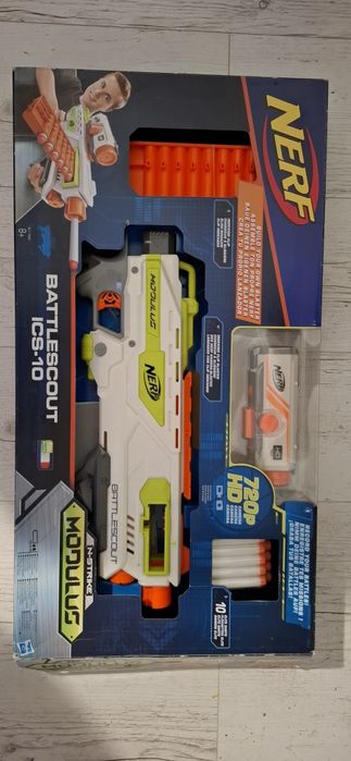 Karabin Nerf N-Strike Modulus Battlescout ICS-10 z kamerą