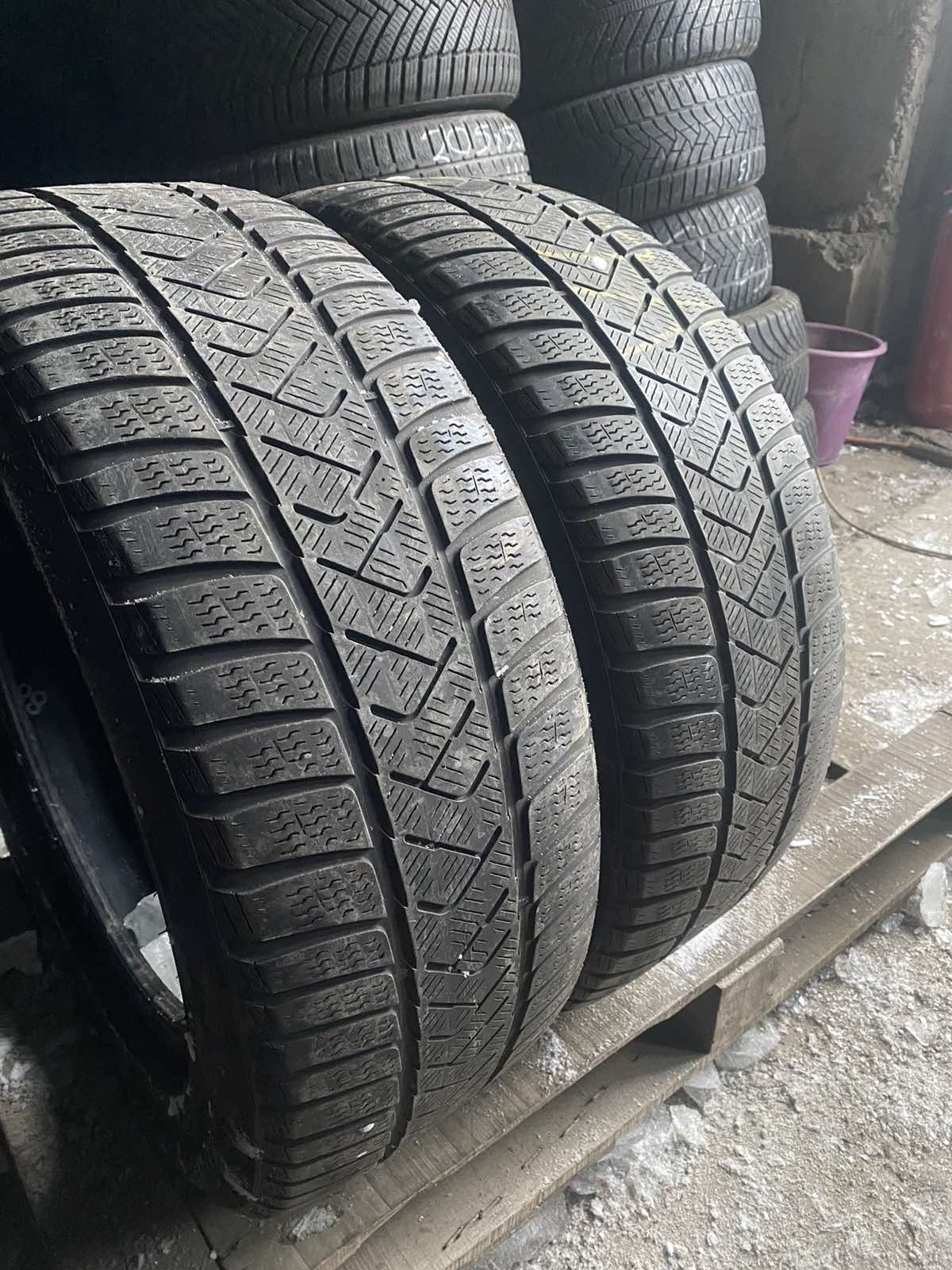 225.60.17 Pirelli 2шт зима БУ склад шины резина из Европы 60 R17 225