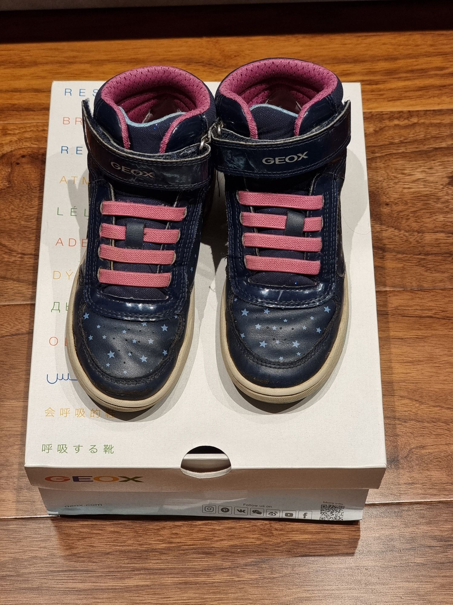 Buty Geox Respira dla dziewczynki, rozmiar 30