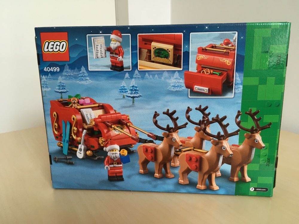 NOWE LEGO 40499 Sanie Świetego Mikołaja Boze Narodzenie