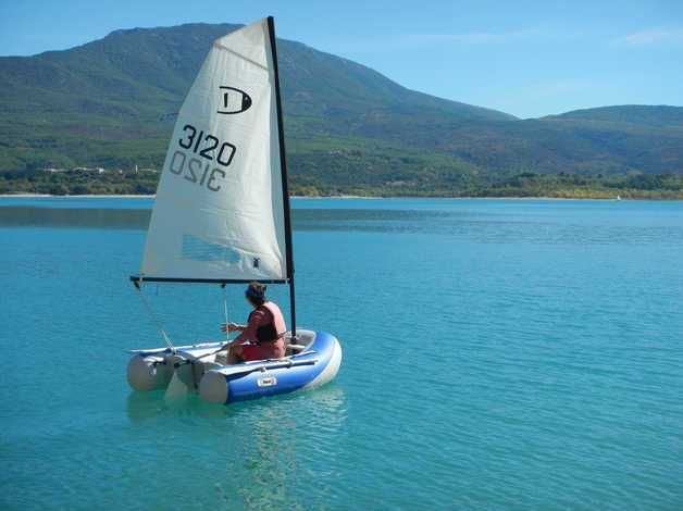 Sprzedam pompowaną żaglówkę DinghyGo S