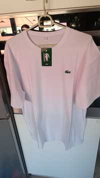 T-shirt męski XXL biały Lacoste