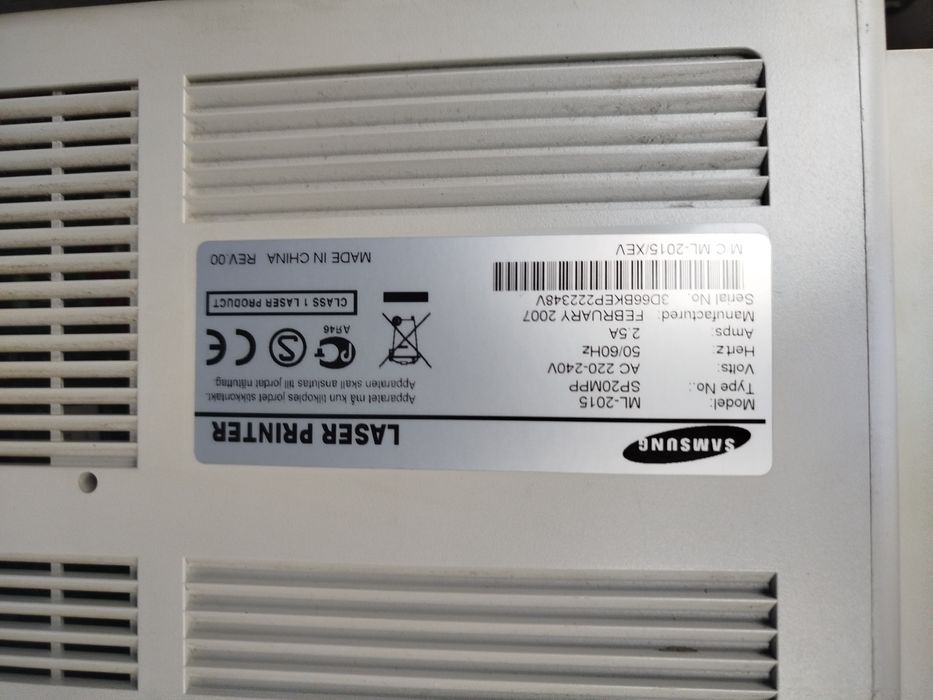 Принтер Самсунг на запчасти ML-2015