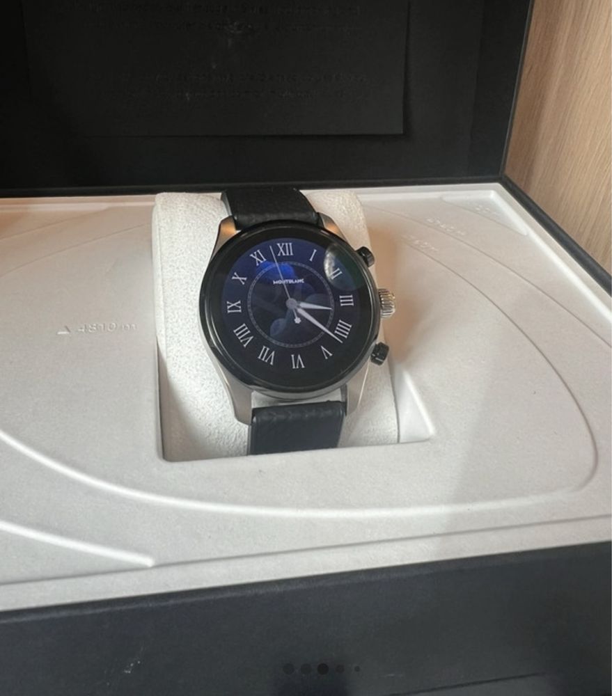 Montblanc summit 3 com 2 braceletes extreme novo