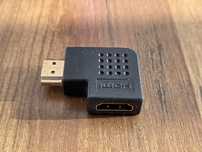 Adapter / Przejściówka Kątowa HDMI 90° Męsko-Żeńska