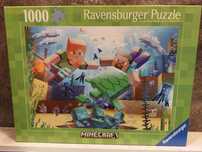 Nowe Puzzle Minecraft 1008 szt nowe, na prezent Dzień Dziecka