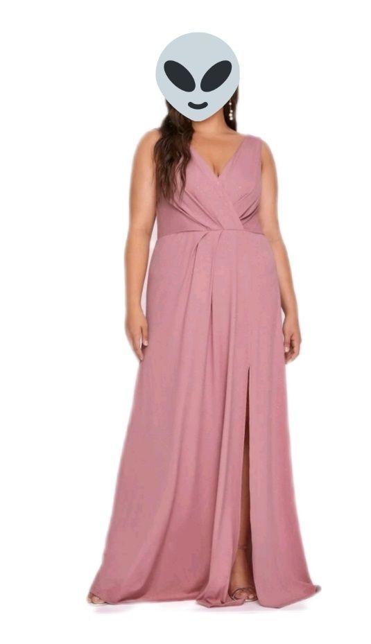 Długa suknia plus size 3XL