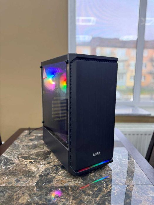 Ігровий компʼютер Ryzen 5 2400G/Vega 11 2GB/16GB/M2 SSD 256GB/HDD 500G