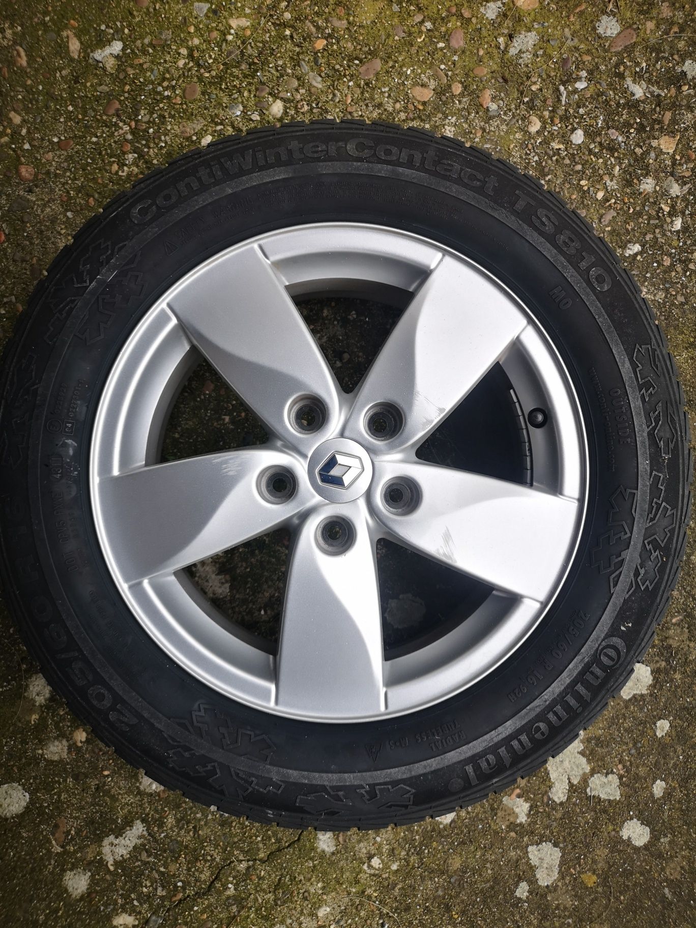 4 Jantes R 16 com pneus continental