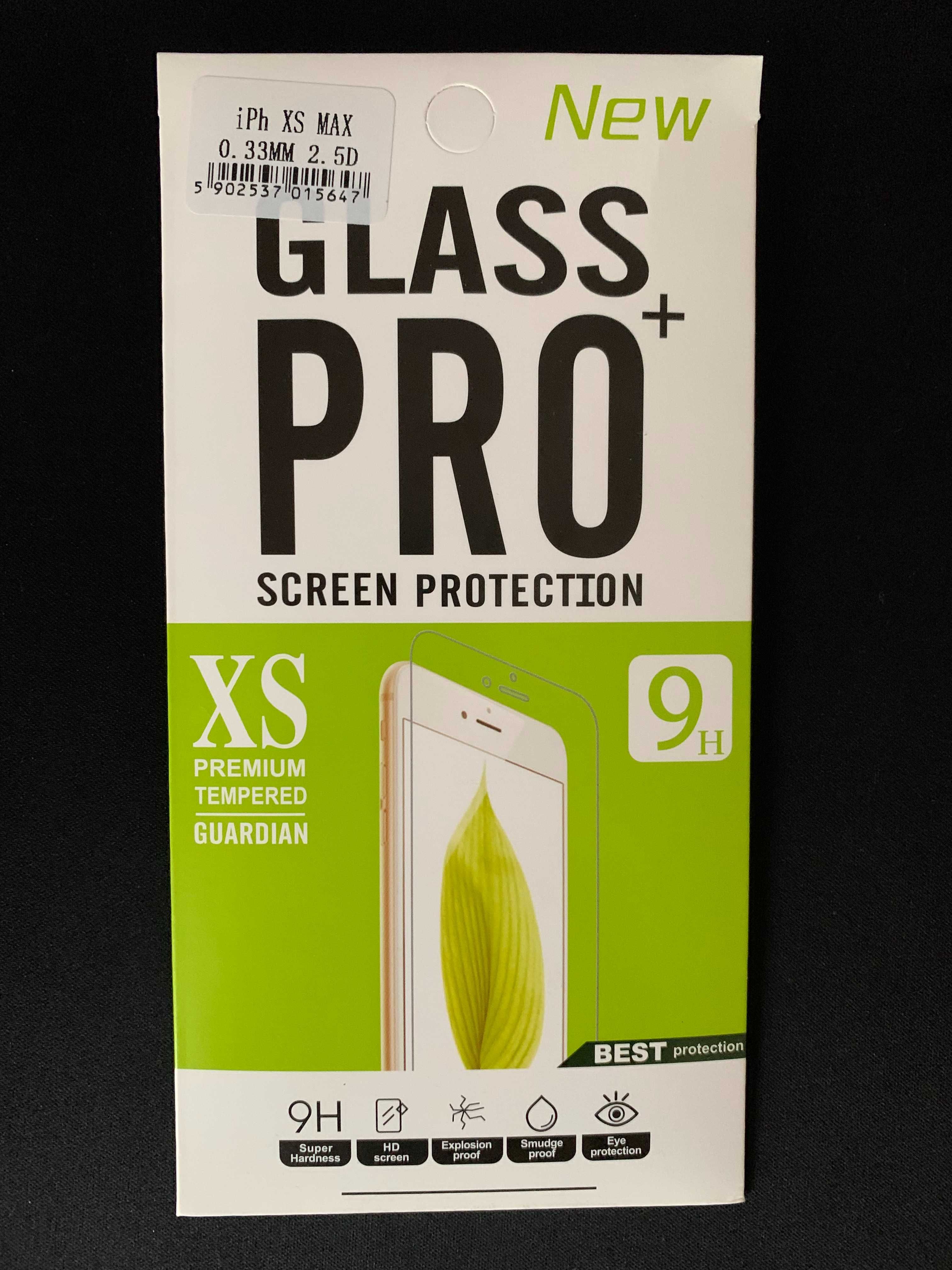 Захисне скло Glass Pro 9H для iPhone XS MAX