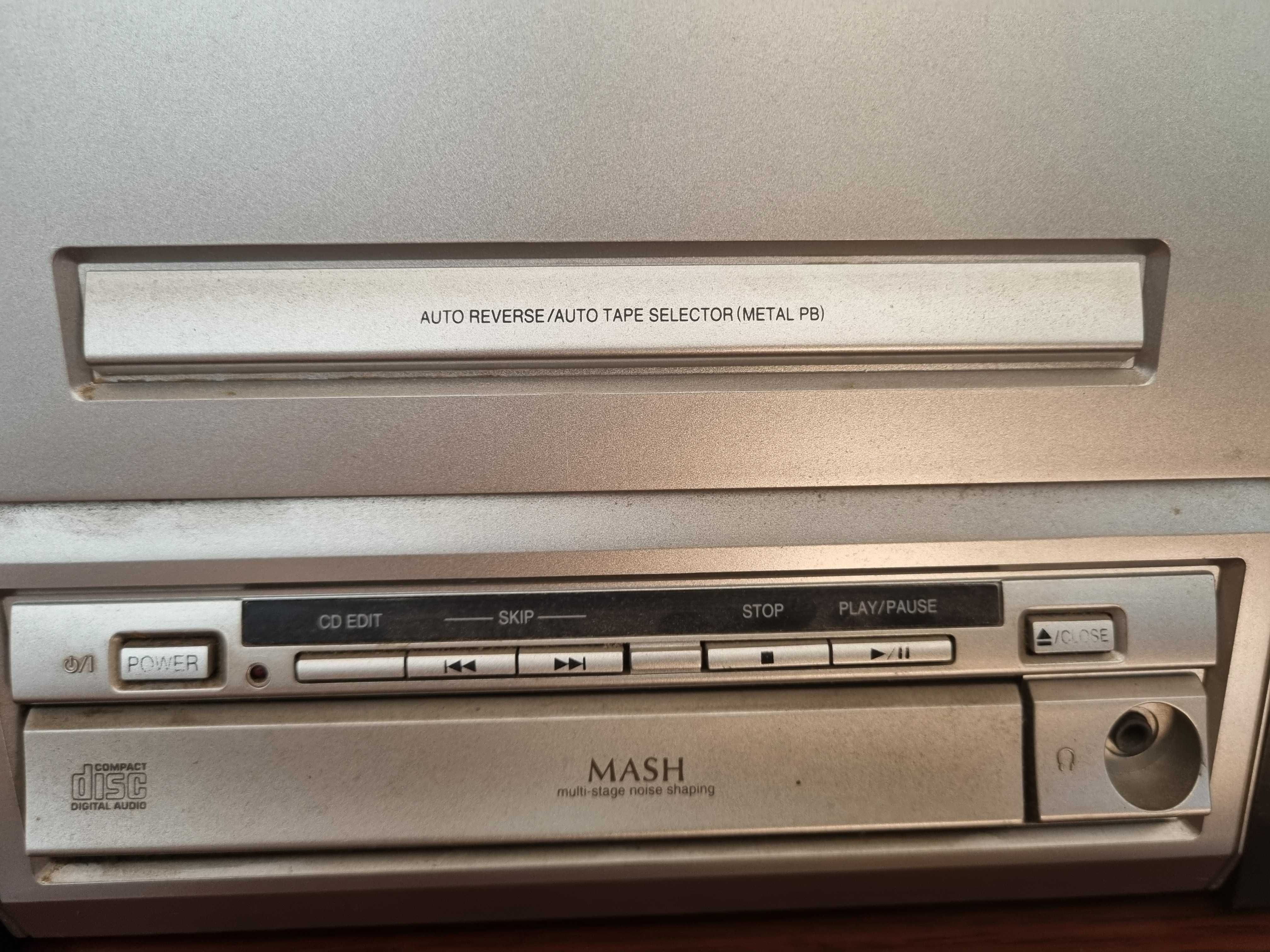 wieża Panasonic tuner magnetofon cd