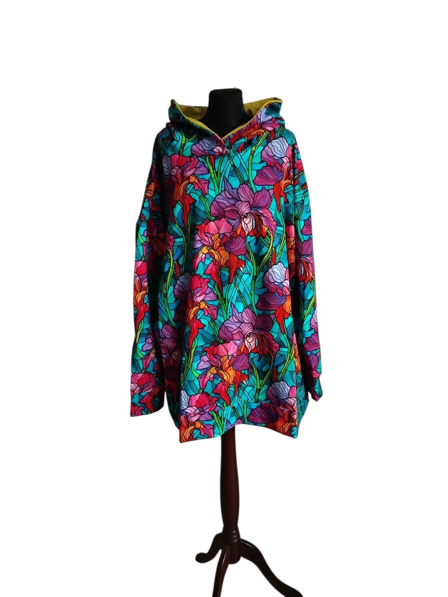 Bluza plus size oversize irysy