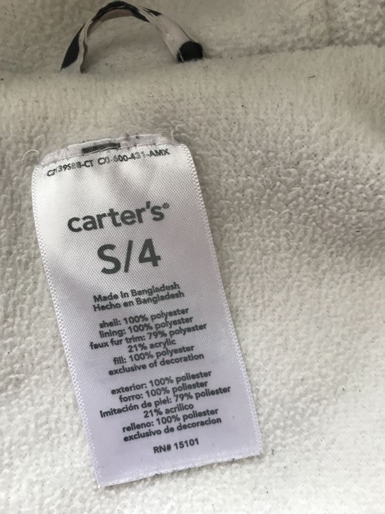 Комбінезон carters картерс куртка 4T зимовий