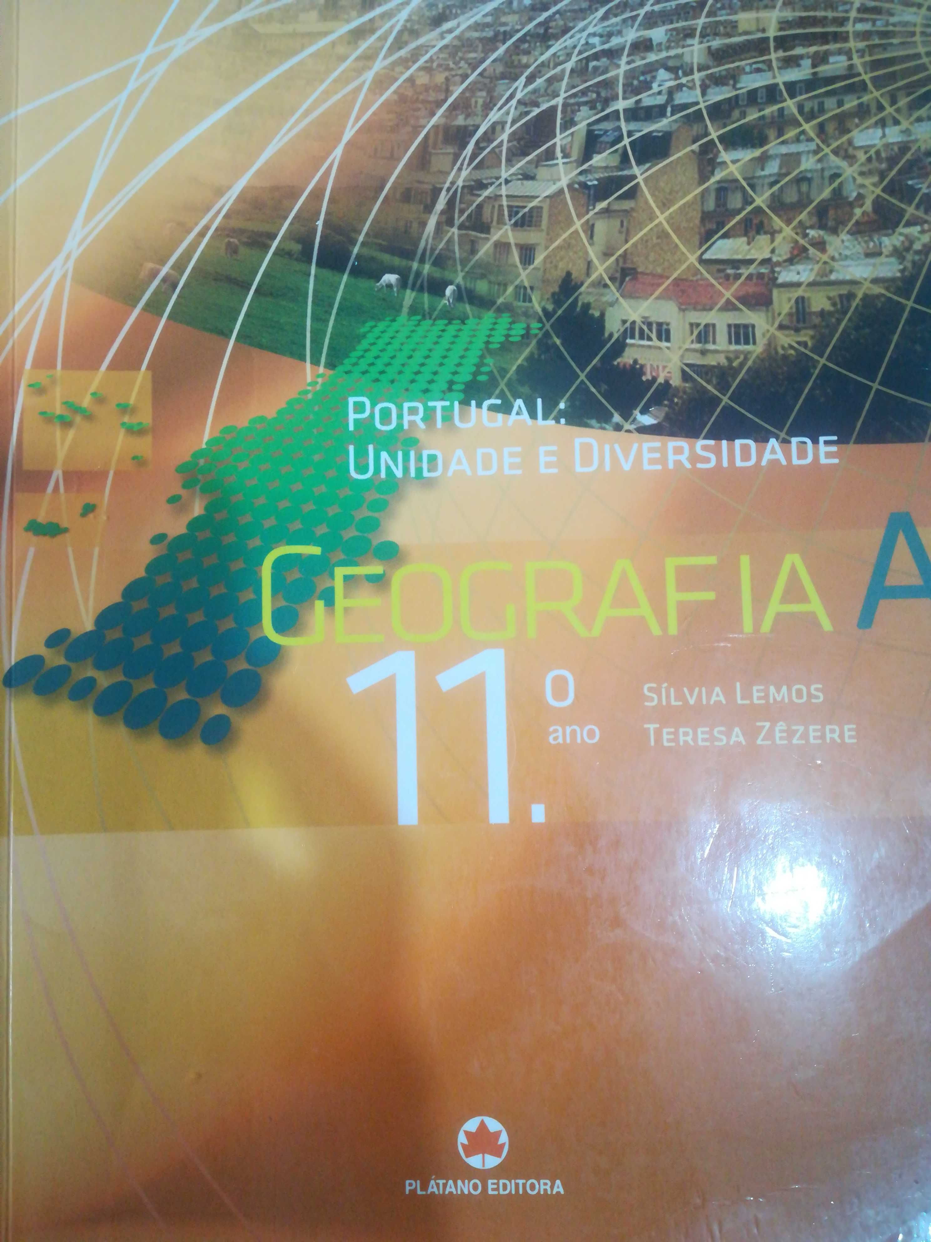 Manual de Geografia A, Portugal: Unidade e Diversidade 11° ano