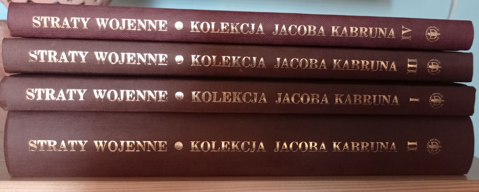 Straty Wojenne - Kolekcja Jacoba Kabruna - 4 tomy