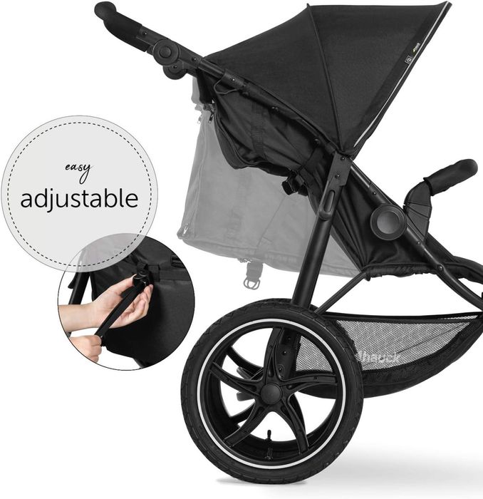 carrinho bebe hauck Runner 2, preto