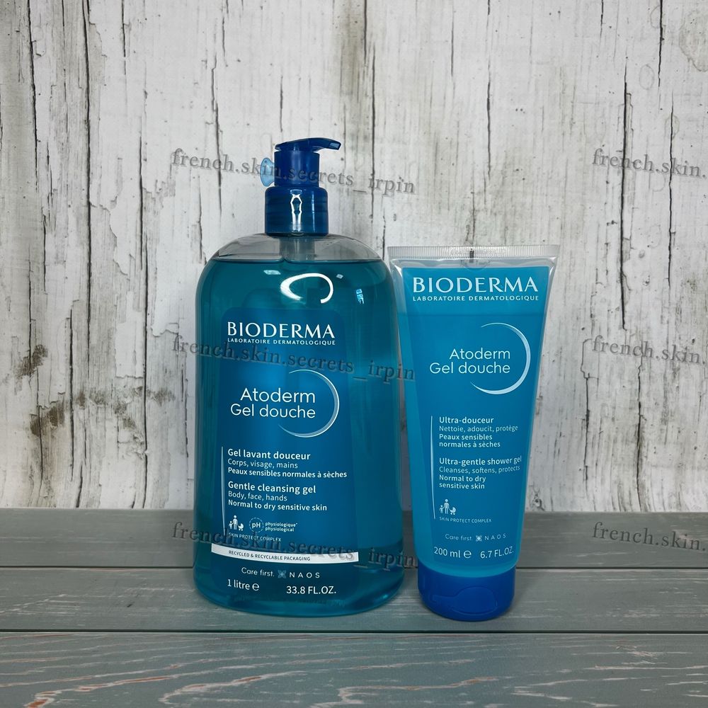 Гель для душу Bioderma Atoderm Gel douche 1000 200 мл душа Атодерм