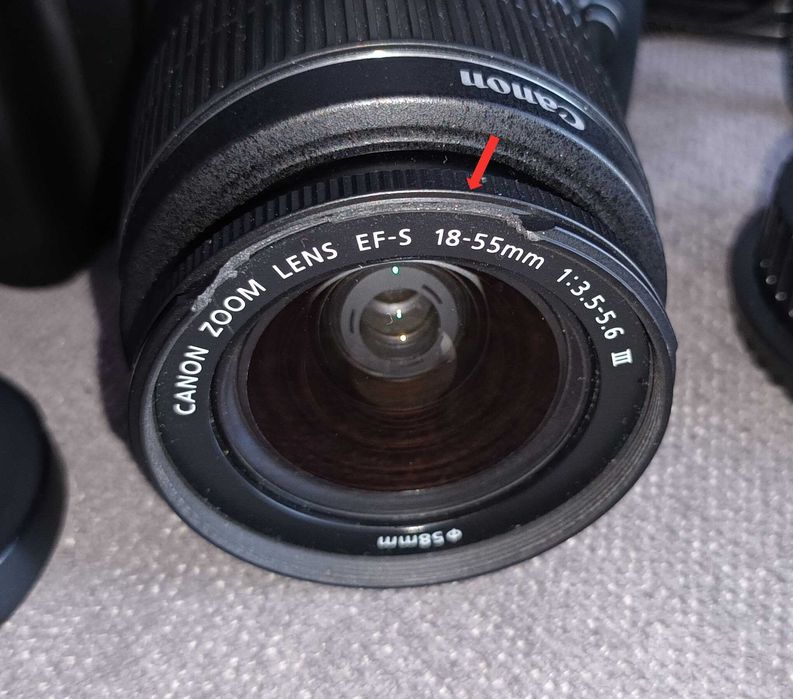 Aparat Canon EOS 1100D  18-55 mm