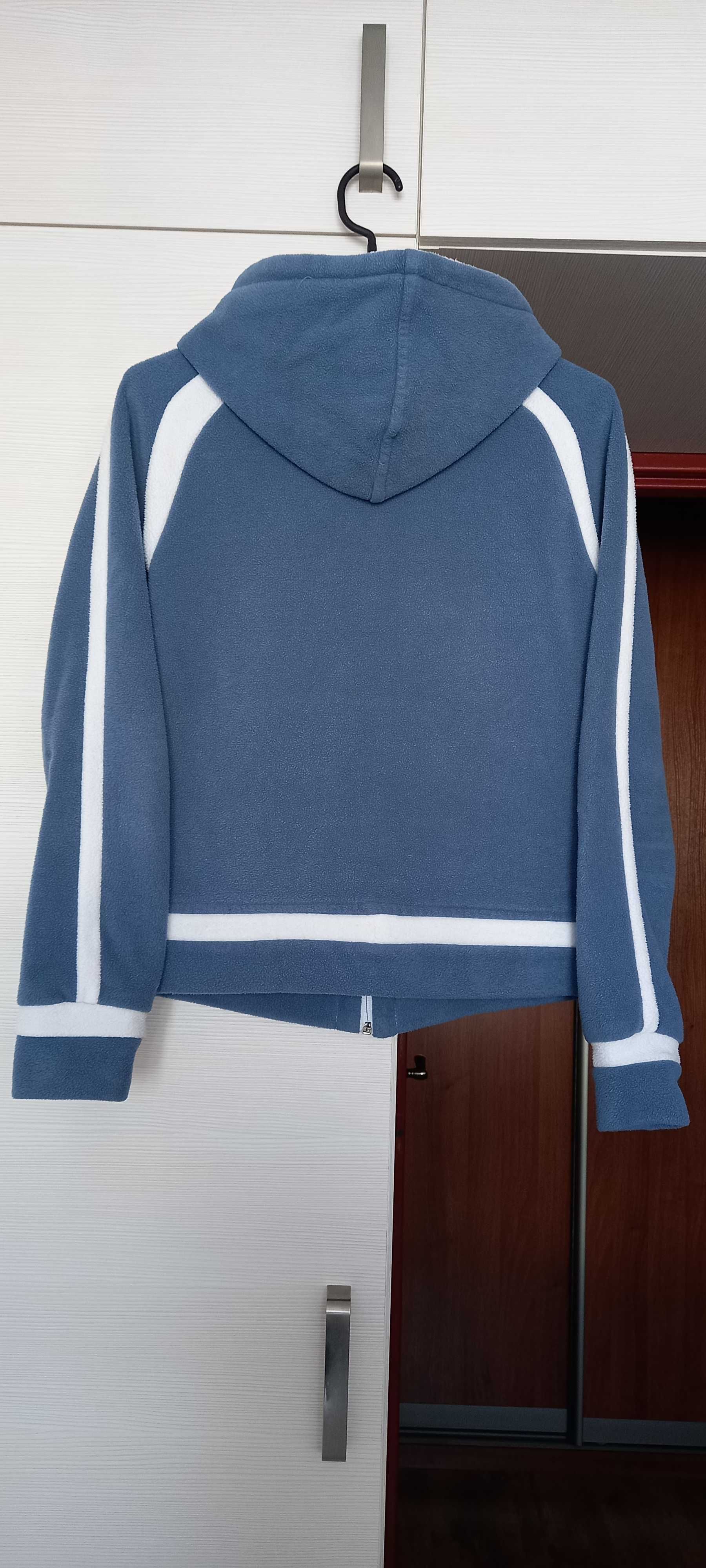 Bluza polarowa z kapturem