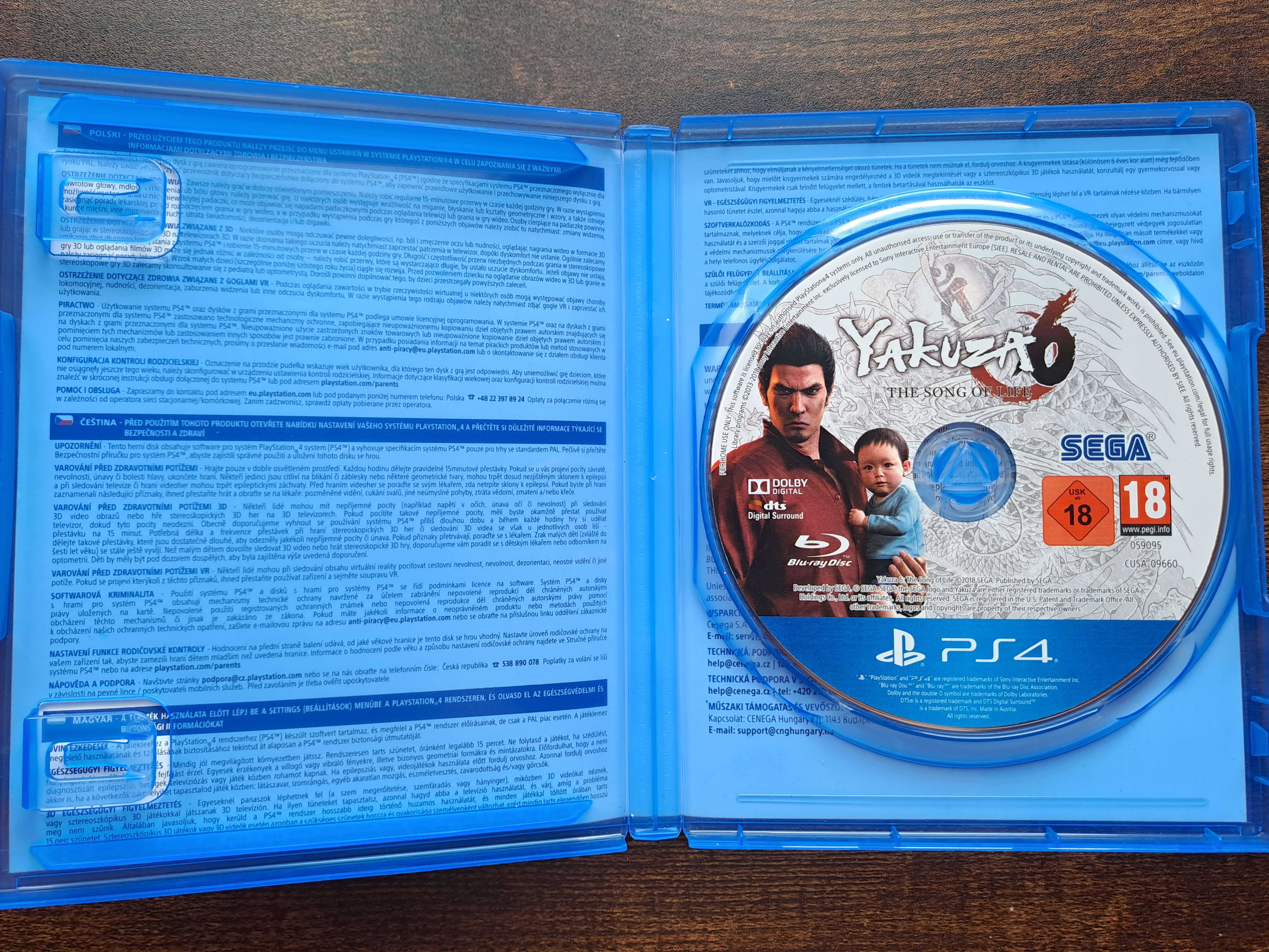 Yakuza 6: The Song of Life | Playstation Hits (PS4)