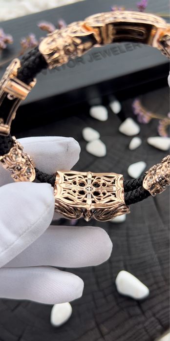 Эксклюзивный Золотой Православный Браслет.золотий браслет