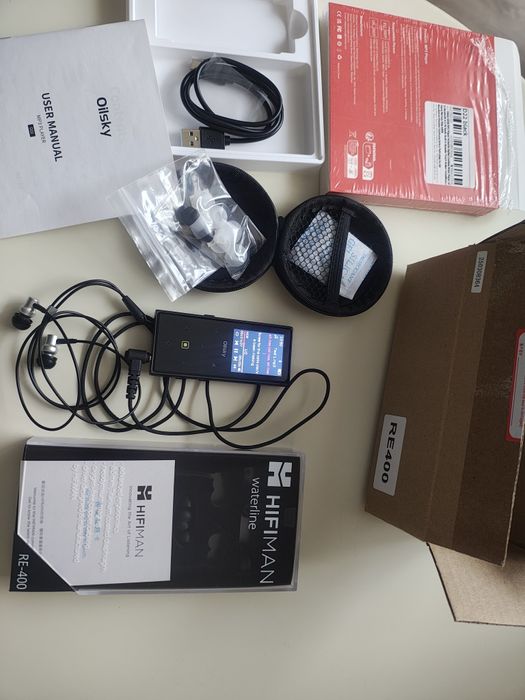 Mp3 плеер 128 gb наушники HiFiMAN RE-400