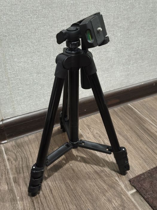 Штатив трипод триногу для камер та смартфонів Чорний