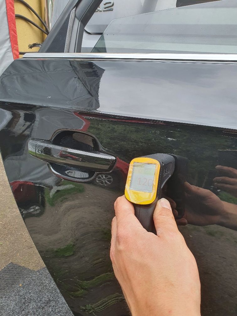 Drzwi prawe tył tylne Audi A3 RS3 8V LY9T Czarne