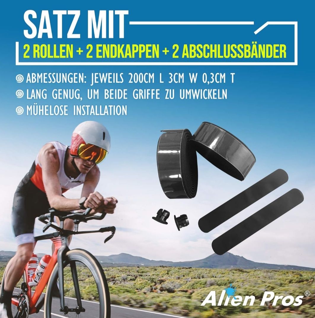 Owijka na kierownicę rowerową Alien Pros EVA