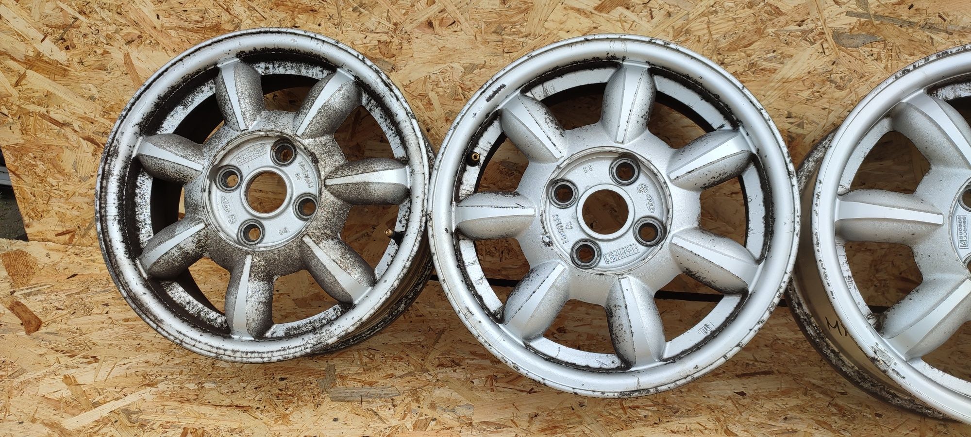 Mazda MX5 felgi aluminiowe 14" 4x100 ET45 oldschool retro