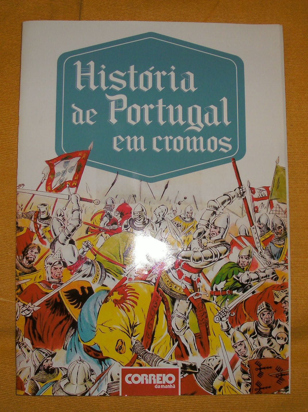 Caderneta completa História de Portugal em cromos