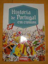 Caderneta completa História de Portugal em cromos