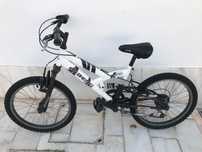 Bicicleta criança com amortecedores