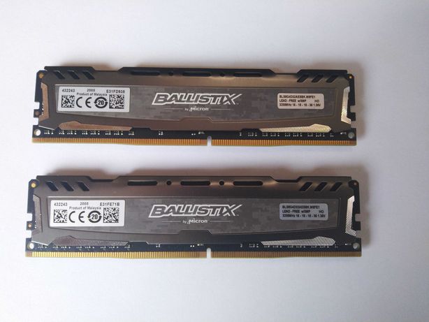 ОЗУ Crucial DDR4-3200 (2 по 8 Гб)