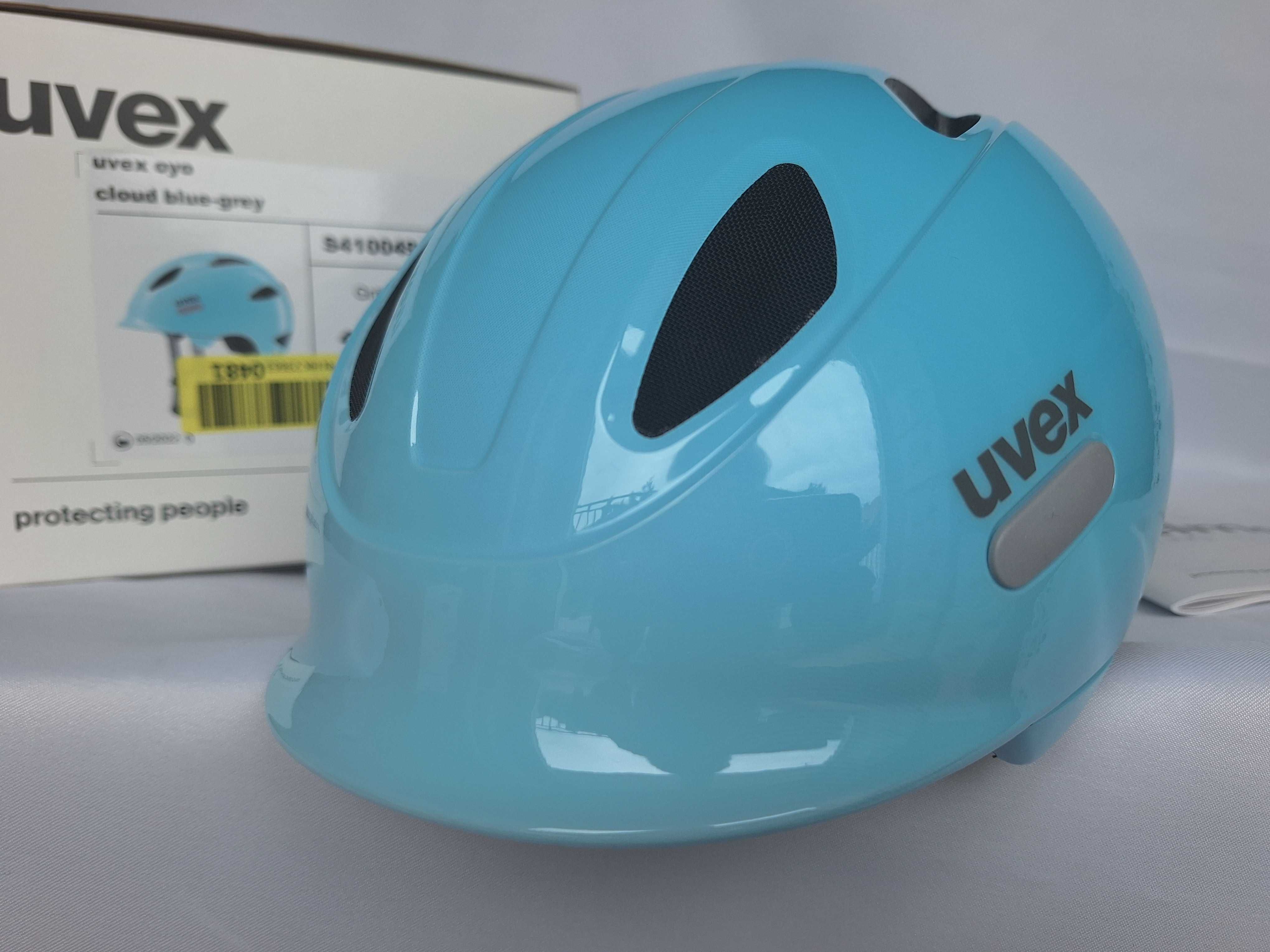 Kask rowerowy dziecięcy Uvex Oyo Cloud Blue Grey XS 45-50cm