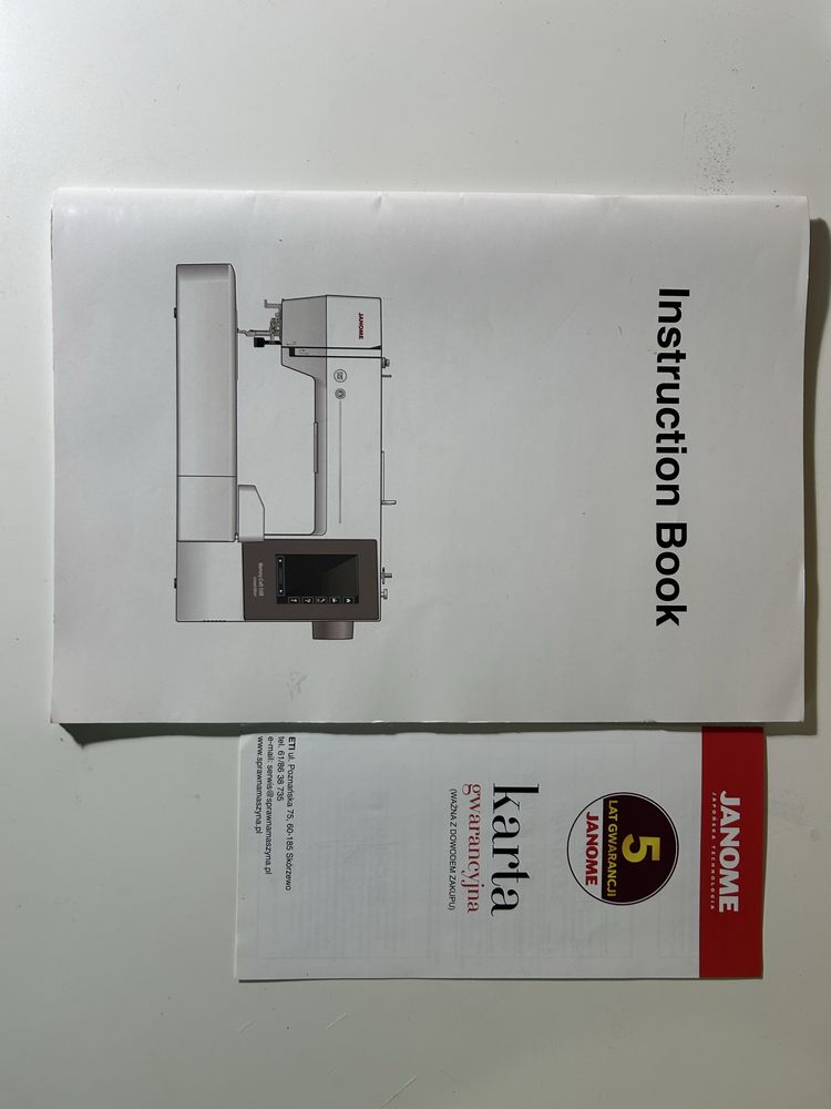 Hafciarka JANOME memory craft 550e GWARANCJA 4lata 2 programy