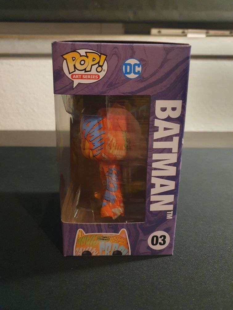 Funko pop batman (orange/yellow art)