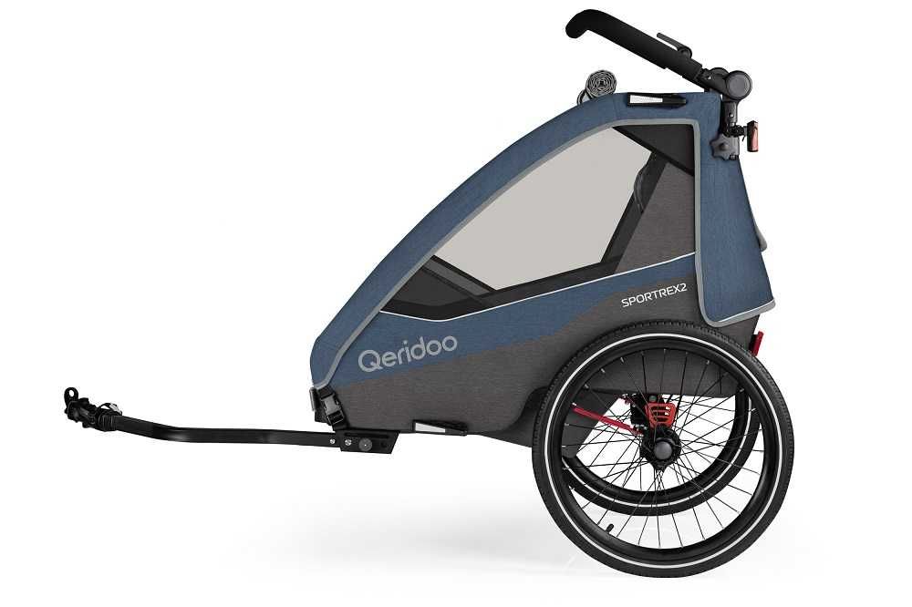 Przyczepka wózek jogger Qeridoo Sportrex 2 Blue 2023