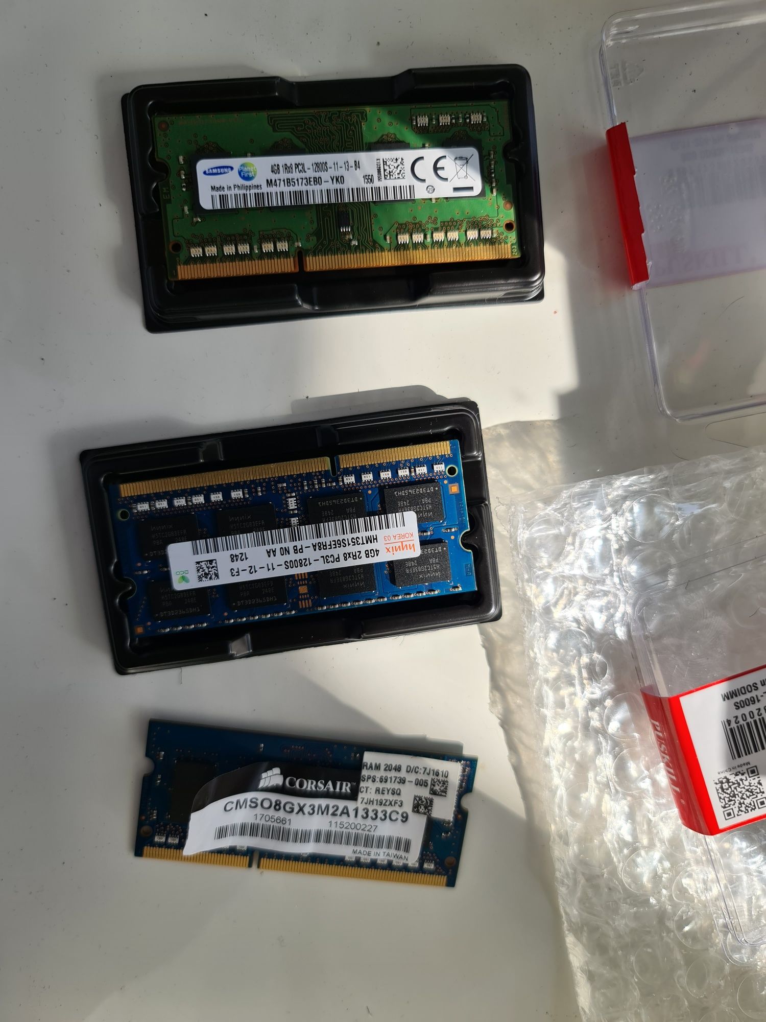 ОЗУ для ноутбука DDR3L-1600 4gb 2gb 12800S