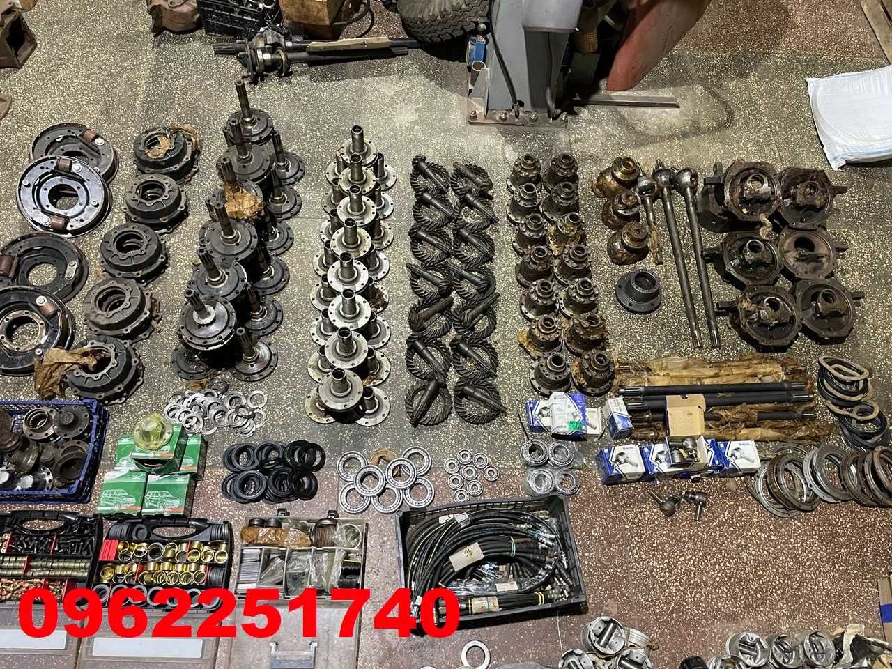 Запчастини редукторного, воєного моста Уаз 452, Уаз 469, Уаз 3151