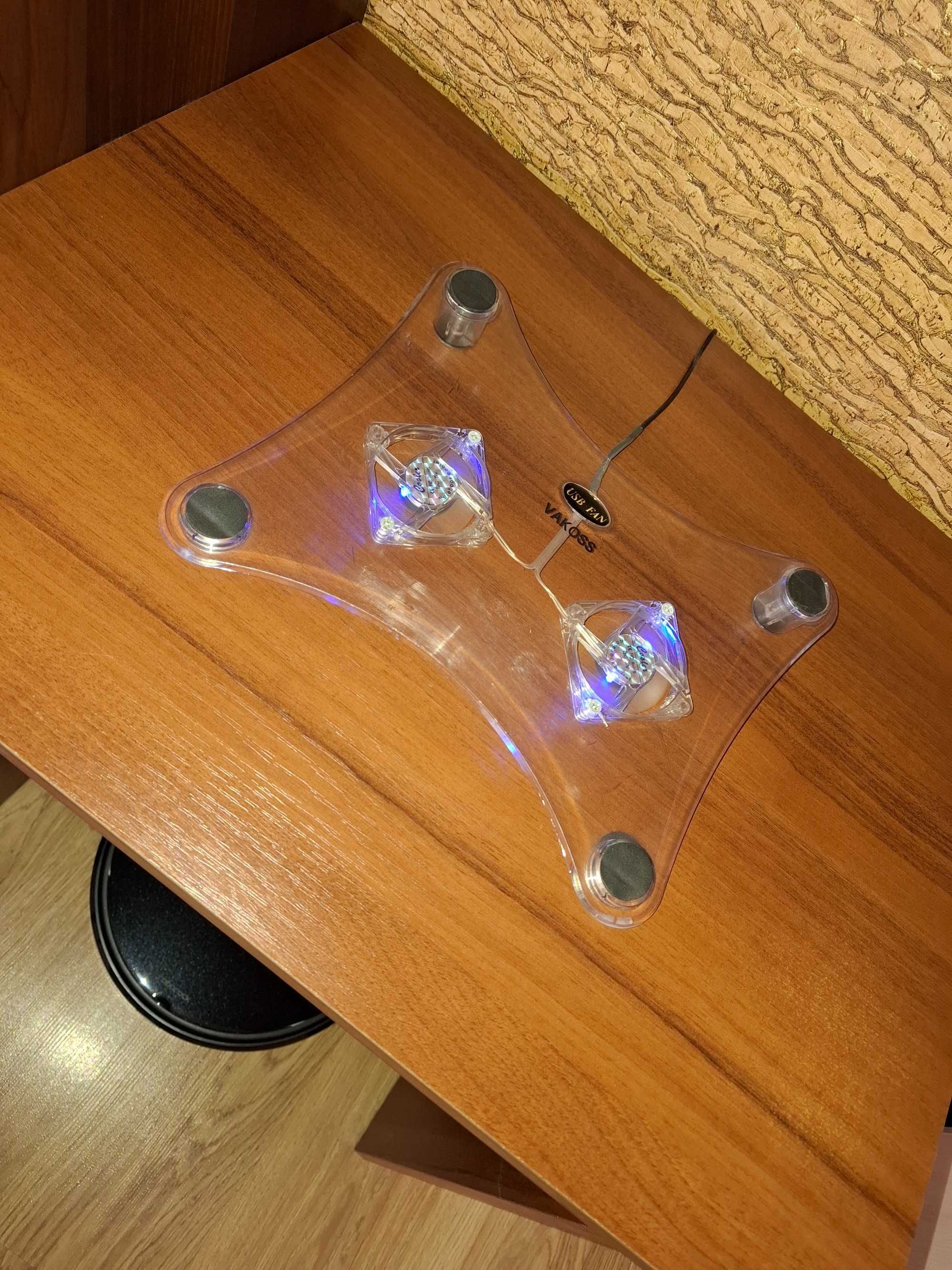 Biurko komputerowe, komplet z krzesłem+podstawka po laptop