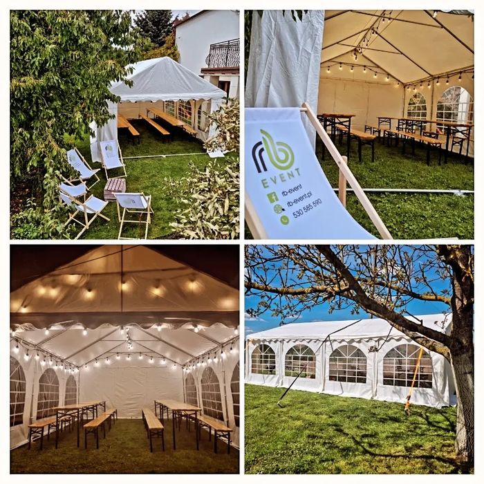 Namioty Imprezowe Bankietowe, wypożyczalnia, dmuchańce