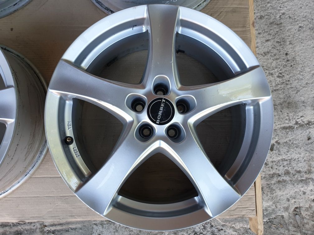Легкосплавні диски 5х100 R17 титани BORBET Р17