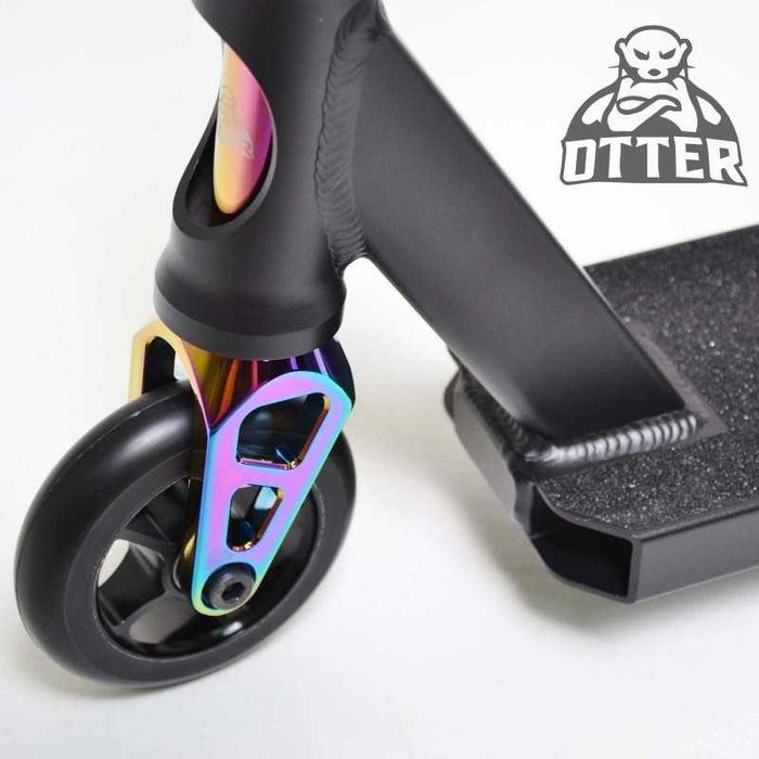Самокат трюковый OTTER H04 неохром • для трюков  • стильный дизайн