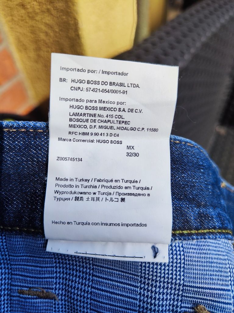 Oryginalne Spodnie Hugo Boss Kansas Yokon Jeans Lato
