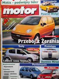 MOTOR Daewoo Matiz, Yaris, TT Roadster, wydanie 1999